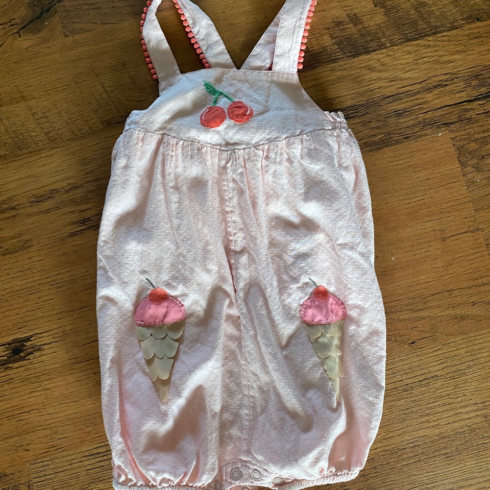 Baby Boden Ice Cream Romper